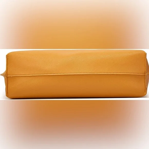 MANGOO SOFT FAUX LEATHER TOTE SHOULDER BAG - Picture 6 of 6